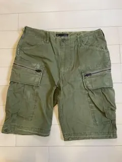 Johnbull ジョンブル カーゴパンツベイカーパンツ　テーパードハーフパンツ