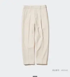 ユニクロヒートテック　タックテーパードパンツ　Sサイズ