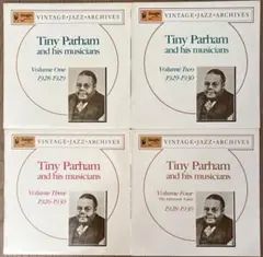ジャズレコード／Tiny Parham 4枚セット