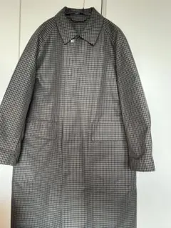 UNIQLO U チェック柄 ロングコート