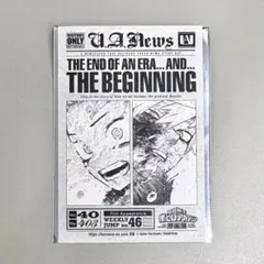 ヒロアカ 原画展 ヒロアカ展 特典 タブロイド風ステッカー かっちゃん デク