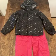 子ども用 スキーウェア セット サイズ調整可VAXPOT ゴーグル付き