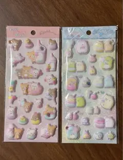 もっと！ふにふにシール　リラックマ　すみっコぐらし