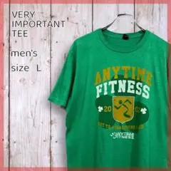 US古着★Ｔシャツ★ANYTIME FITNESS★エニタイム★ジム★企業