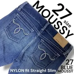 MOUSSY 27 Y2K NYLON fit Straight Slim