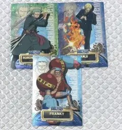 원피스 ONEPIECE メタリックシート ゾロ サンジ フランキー