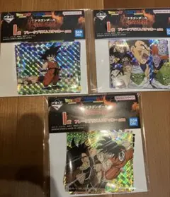 一番くじドラゴンボール フレークプリズムステッカー 3種セット