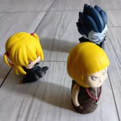 【DEATH NOTE】キャラクターグッズ フィギュア 3点セット まとめ売り