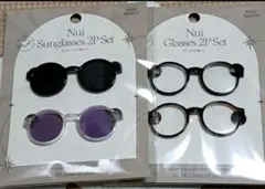 スリーコインズ　スリコ　ぬいサングラス　ぬいメガネ　ぬい活　推し活①