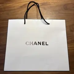 CHANEL ホワイト ショッパー ショップ袋　紙袋