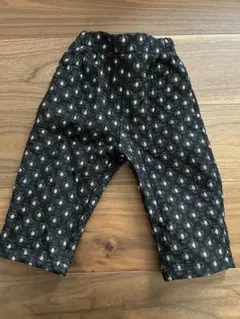 【即日発送】&pal 花柄パンツ 黒