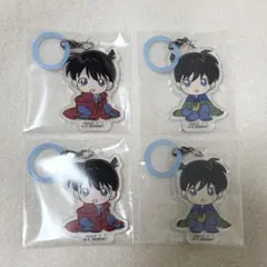 名探偵コナン ふらっとめじるしアクセサリー 工藤新一 4点