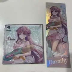 勝利の女神NIKKE ロフト アクリル色紙 チケット風メタリックカード ドロシー