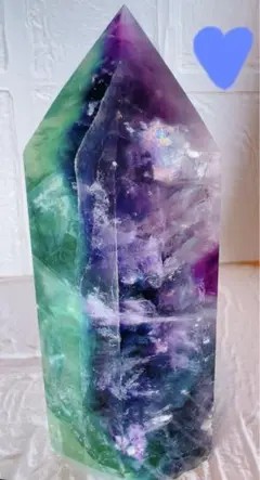 7.フローライトタワー♡フローライト♡クリスタル♡天然石♡蛍石♡虹♡受験のお守り