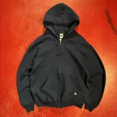 90s メキシコ製　RUSSELL ATHLETIC ジップパーカー　ネイビー