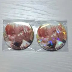プロセカ グリッター缶バッジ 天馬司8B グリ缶 ホログラム缶バッジ 2点