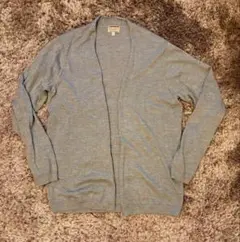 UNITED ARROWS カシミヤ100% カーディガン L 淡ブルー