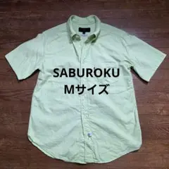 サブロクSABUROKU 　コットン半袖BDシャツ　Mサイズのサムネイル