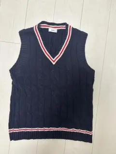 SHIPS チルデンニットベスト サイズL