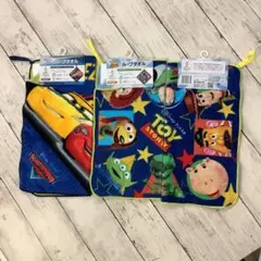 トイ・ストーリー＆カーズ ループ付タオル 3枚セット 新学期 保育園 幼稚園