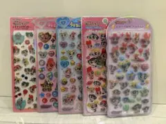 パワーパフガールズ うるちゅる コットンパフィ プチドロ エポキシ 5点セット