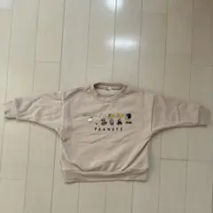 PEANUTS スヌーピー　ベージュ トレーナー 95