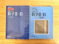 増補改訂版 チャート式 基礎からの数学II+B 数研出版 青チャート ２•B