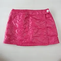 Kappa レディース ゴルフウェア 中綿スカート ピンク 7