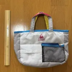 le coq sportif トートバッグ グレー/ブルー/ピンク/イエロー