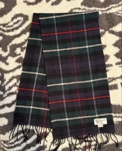 【値下げ】ジョンストンズ　カシミヤ　マフラー　カシミヤ100％　マッケンジー