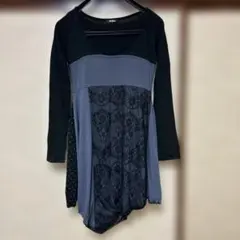 ドット柄 チュニック