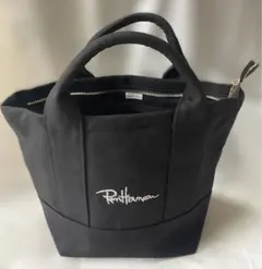 ロンハーマン　ブラックトート　ジッパー付き