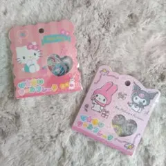 新品★おはじきシール★ハローキティ★マイメロ★クロミ★クラックス★サンリオ★