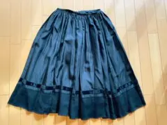 コムサデモード　K.T. シルク　チュールスカート