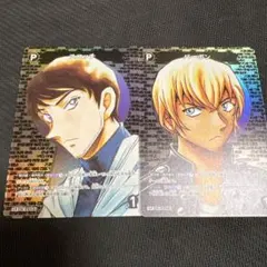 コナンカード　5弾　新たなる謎　CP バーボン　スコッチ