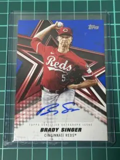 Topps MLB Brady Singer 桜パラレル 99シリ - メルカリ