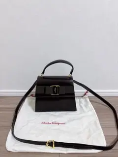 サルヴァトーレフェラガモ 2way ハンドバッグ ショルダー BW-215677