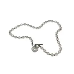 ハンドメイド　パール　ハート　チョーカー