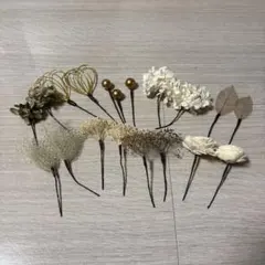 成人式　和装用　ドライフラワー ヘアアクセサリー