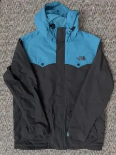 THE NORTH FACE マウンテンパーカー XXL ブルー×グレー