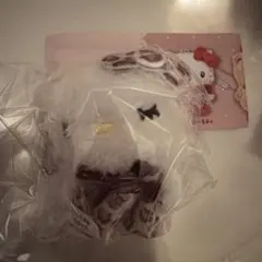 ハローキティ　フィンガーパペット　レオパードハローキティ