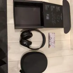 希少 廃盤 WeSC ヘッドホン 有線 ブラック シルバー ケース付 当時物