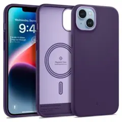 Caseology iPhone 14 ケース MagSafe対応 パープル
