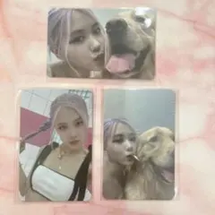 BLACKPINK ROSE THE ALBUM トレカ レア 3枚セット
