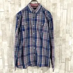 【美品】TOMMY HILFIGER 長袖シャツ カスタムフィット サイズM
