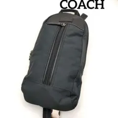 COACH コーチ スリングバッグ ワンショルダー ボディバッグ ブラック
