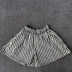 BREEZE ギンガムチェック キュロット120