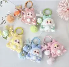 新品　可愛いベイビースリー BABYTHREE キーホルダー5個セット
