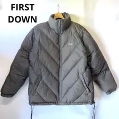 FIRST DOWN ファーストダウン ダウンジャケット　リバーシブル 肉厚