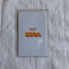 BTS Butter メッセージカード ユンギ